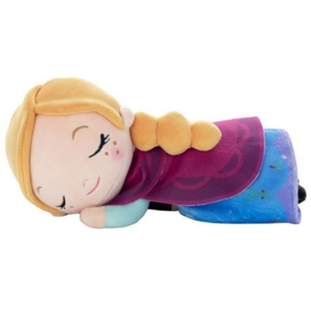Cute Lying Sleeping Stitch Little Mermaid Rapunzel Mickey Minnie Marie Cat Donald Duck Dumbo Bear Plush Toys Stuffed Animal