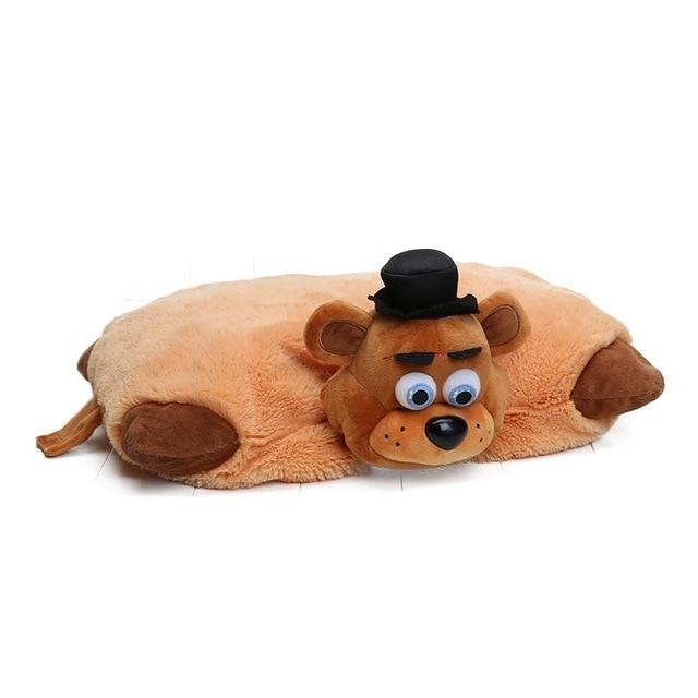 Five Nights At Freddy's Toy 43cm*30cm FNAF Pillow Mangle Foxy Chica Bonnie Golden Freddy Fazbear Plush Toys Cushion juguetes