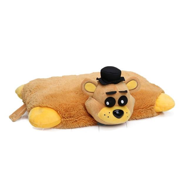 Five Nights At Freddy's Toy 43cm*30cm FNAF Pillow Mangle Foxy Chica Bonnie Golden Freddy Fazbear Plush Toys Cushion juguetes