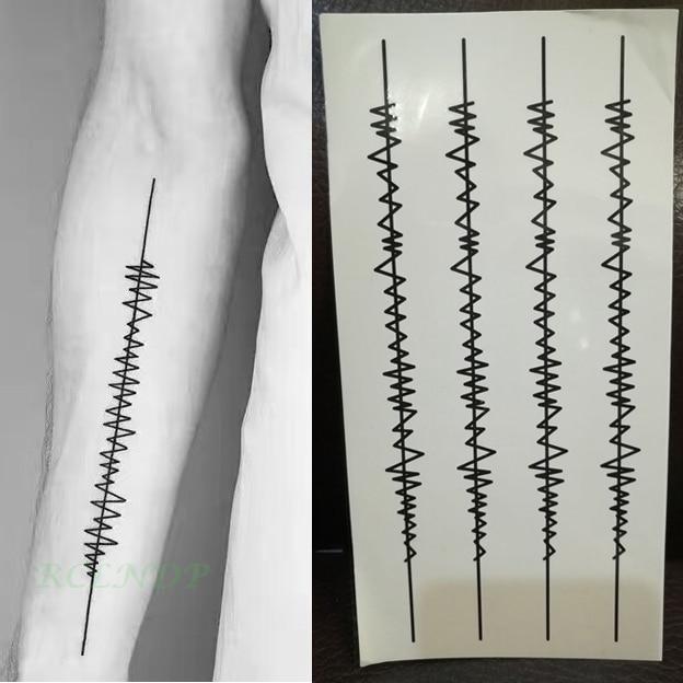 Waterproof Temporary tattoo sticker "keep calm" English letters words tatto stickers flash tatoo fake tattoos for men women