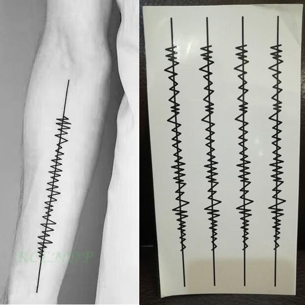 Waterproof Temporary tattoo sticker "keep calm" English letters words tatto stickers flash tatoo fake tattoos for men women