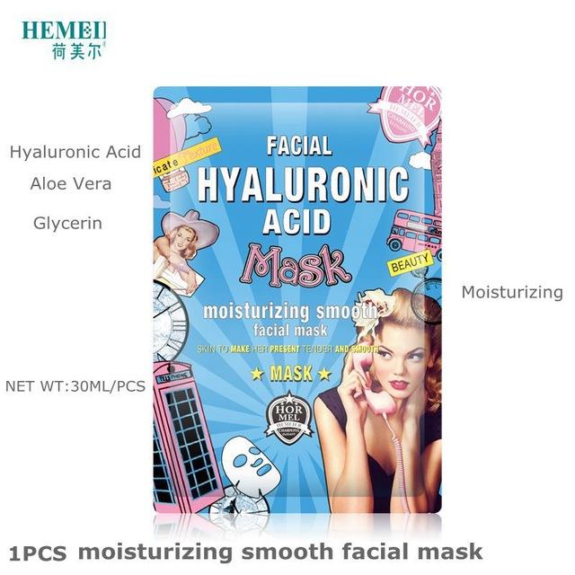 HEMEIEL Detox Oxygen Bubble Sheet Mask Korean Cosmetic Moisturizing Bamboo Charcoal Black Face Mask Facial Whitening Skin Care