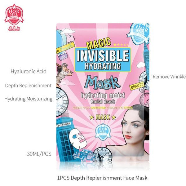 HEMEIEL Detox Oxygen Bubble Sheet Mask Korean Cosmetic Moisturizing Bamboo Charcoal Black Face Mask Facial Whitening Skin Care