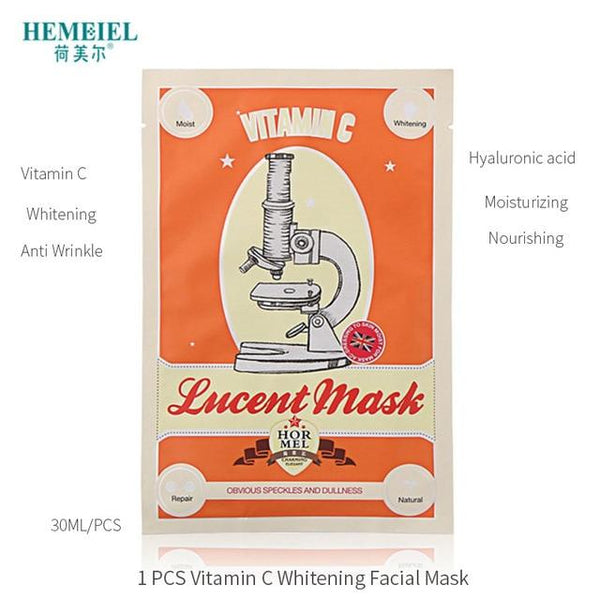 HEMEIEL Detox Oxygen Bubble Sheet Mask Korean Cosmetic Moisturizing Bamboo Charcoal Black Face Mask Facial Whitening Skin Care