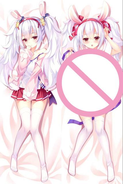Warships Game Azur Lane Characters animal ears girl Kaga & akagi azurlan pillow cover illustrious & takao body Pillowcase