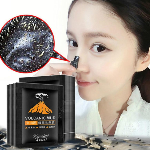 HOT SELL Bamboo Charcoal Blackhead Remove Facial Masks Deep Cleansing Purifying Peel Off Black Nud Facail Face Masks