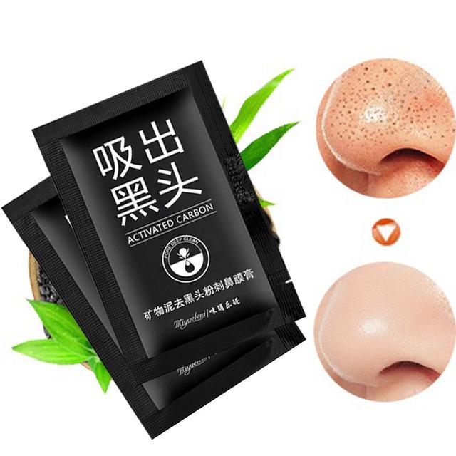HOT SELL Bamboo Charcoal Blackhead Remove Facial Masks Deep Cleansing Purifying Peel Off Black Nud Facail Face Masks