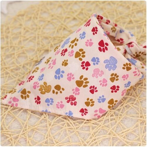 Dog Bandana Scarf Dog Accessories Cotton Plaid Washable Adjustable Pet Bandanas Scarf Bow ties Collar Cat universal