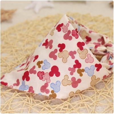 Dog Bandana Scarf Dog Accessories Cotton Plaid Washable Adjustable Pet Bandanas Scarf Bow ties Collar Cat universal