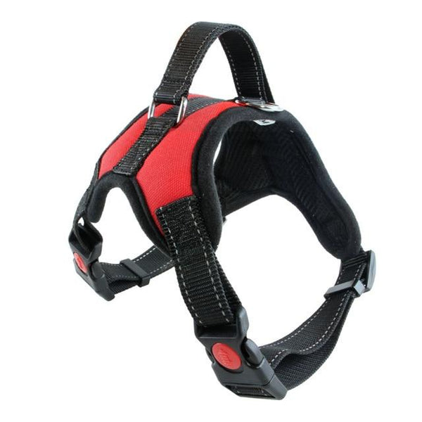 Dog Pet Harness Adjustable Walking Lead Leash Set Reflective Puppy Vest Harness Collar for Big Small Dog Cat Bulldog Husky Hound