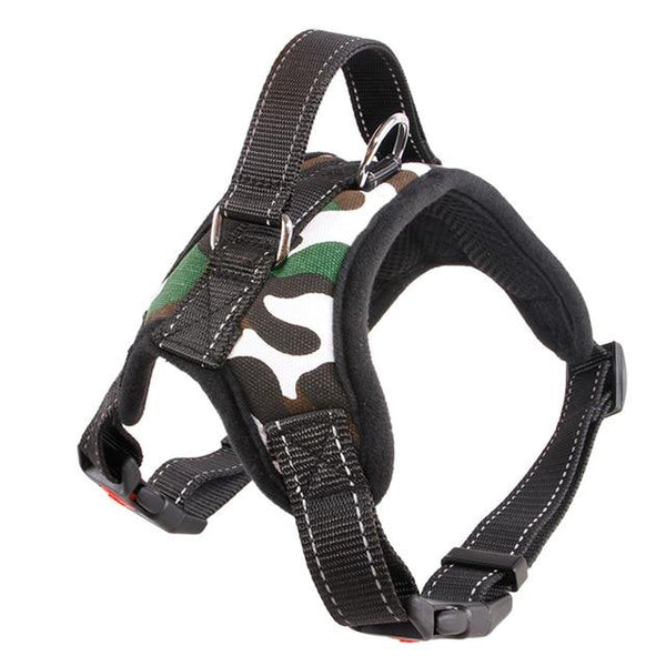 Dog Pet Harness Adjustable Walking Lead Leash Set Reflective Puppy Vest Harness Collar for Big Small Dog Cat Bulldog Husky Hound