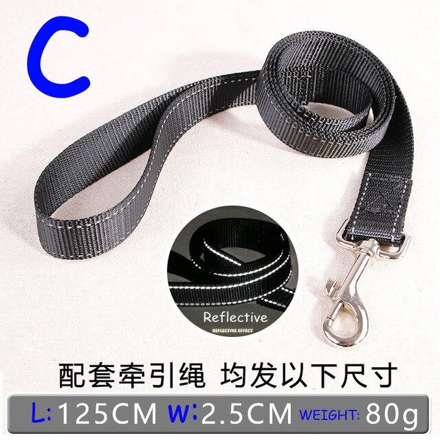 Dog Pet Harness Adjustable Walking Lead Leash Set Reflective Puppy Vest Harness Collar for Big Small Dog Cat Bulldog Husky Hound