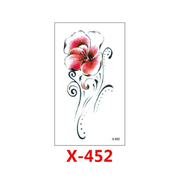 T-049 Multiple patte small pattern cool temporary tattoo sticker female simple line pattern body art new design fake male tattoo