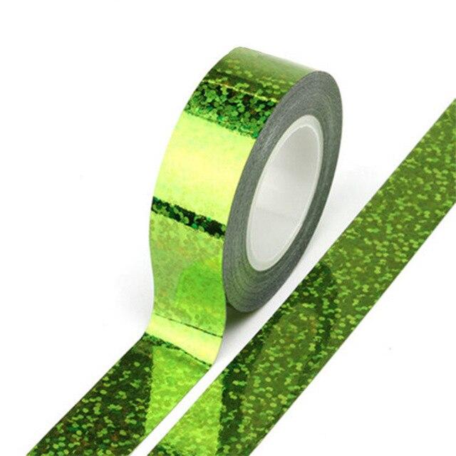 Rhythmic Gymnastics Decoration Holographic Tapes Prismatic Tapes Gimnasia Ritmica Artistic Hoops Stick Fitness Accessory