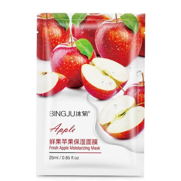 Skin Care Fruit Facial Mask Lemon Red Pomegranate Honey Cucumber Strawberry Apple Kiwi Blueberry Facial Skin Care Face Mask