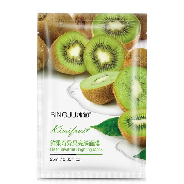 Skin Care Fruit Facial Mask Lemon Red Pomegranate Honey Cucumber Strawberry Apple Kiwi Blueberry Facial Skin Care Face Mask