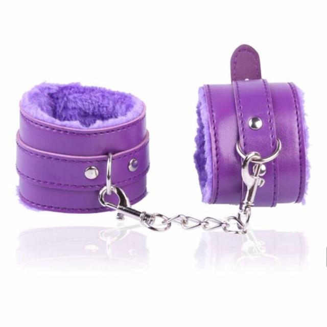 Sex Toys Adult Games Handcuffs bandage Adjustable PU Leather Marriage Sex SM Appliances Women SM Bondage Erotic Toys