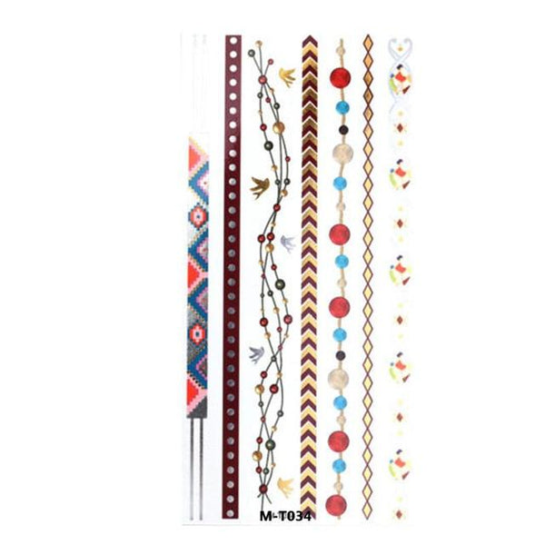 Sale New Sweet Blue Feather Flower Arm Back Temporary Stickers Female Men Couple Disposable Tattoo Stickers Fashion Body Art