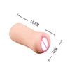 100% Silicone Male Masturbator Big Silicone Ass Vagina Sex Dolls Adult Brown/ Flesh Toy for Men Realistic Pussy Sex Product