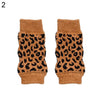 4Pcs/Set Warm Autumn Winter Pet Dog Leg Warmers Socks Printed Non-slip Leopard Dots Leg dog clothes dog accessories	 dog socks