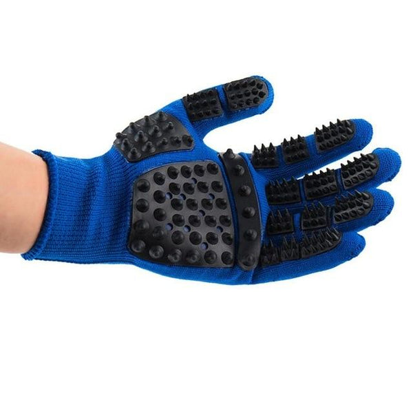 Pet Grooming Gloves Bath Massage Thickened Scratch Resistant Cats Dogs Floating Hair Removing Gloves Pet Shop Dog