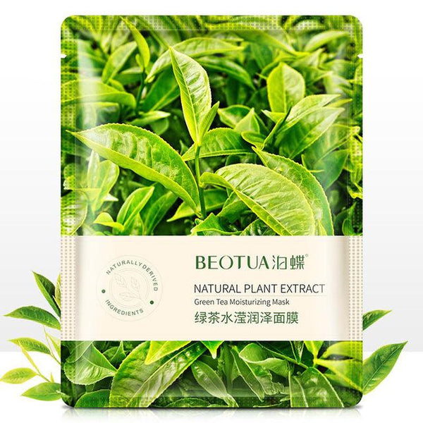 Green Tea Moisturizing Facial Masks Firming Renewal skin Whitening Shrinking Pore Acne Treatment Face Mask Skin Facial Care