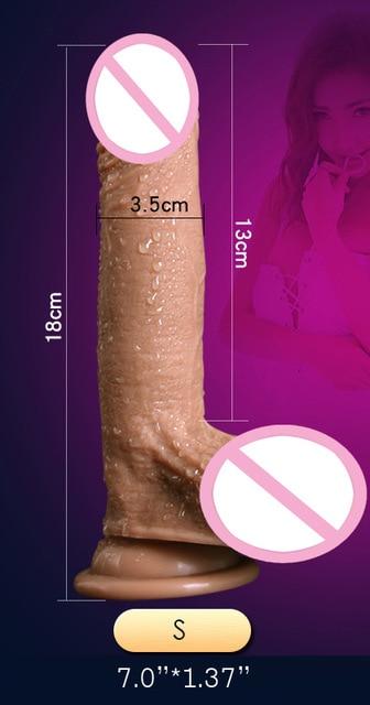 New Skin feeling Realistic Penis Super Huge Big Dildo With Suction Cup Sex Toys for Woman Sex Products Female Masturbation Cock
