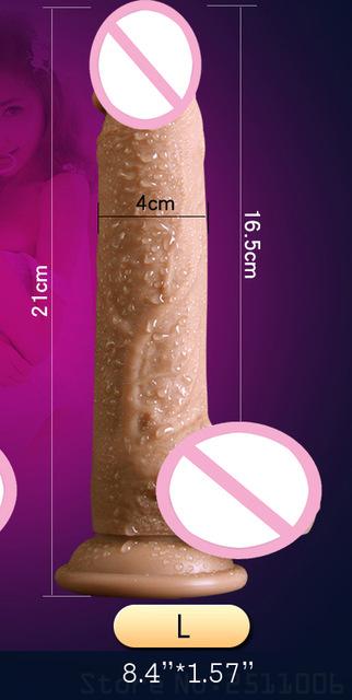 New Skin feeling Realistic Penis Super Huge Big Dildo With Suction Cup Sex Toys for Woman Sex Products Female Masturbation Cock