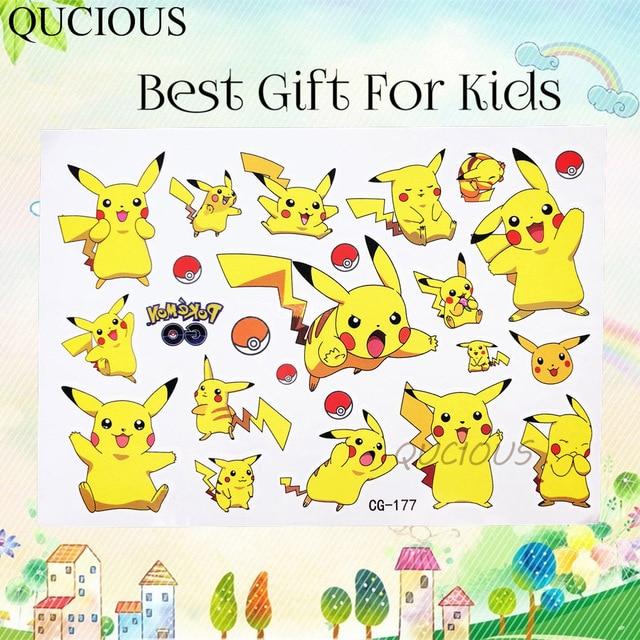 Cartoon Water Transfermation Temporary Children Tattoo Paper For Boy Kids Ninja Turtle Avengers Tatoo Flash Fake Tattoo Stickers