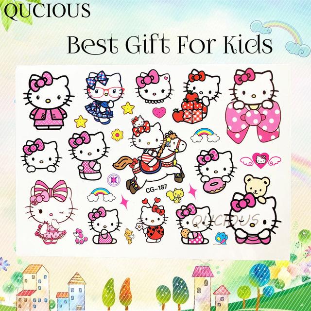 Cartoon Water Transfermation Temporary Children Tattoo Paper For Boy Kids Ninja Turtle Avengers Tatoo Flash Fake Tattoo Stickers