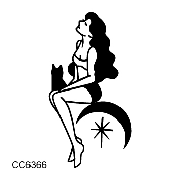 Rocooart Sexy Tattoo Mask Veil Woman Taty Old School Fake Tattoo Body Art Temporary Tattoo Sticker For Female Tatuajes Tatuagem