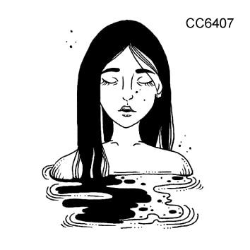 Rocooart Sexy Tattoo Mask Veil Woman Taty Old School Fake Tattoo Body Art Temporary Tattoo Sticker For Female Tatuajes Tatuagem