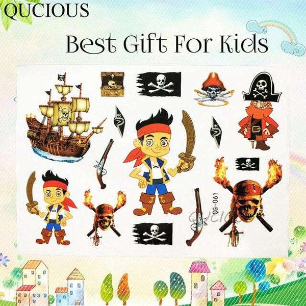 Flash Cartoon Hero Temporary Tattoos Paper For Kids Boys Avengers Hulk Tatoos Fake Mask Superman 3D Tattoo Sticker Children Gift