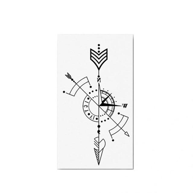 Sale Colorful Cartoon New tattoo sticker animal sticker disposable Black Bird fish Flower Deer Body Art Fake Water Transfer