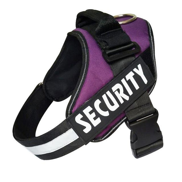 Idepet Dog Harness Vest with Handle No-Pull Pet Vest Harness Safety Seat Belt Trip Reflective Breathable Dog Harness for Dogs 35