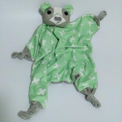 Soft Newborn Baby Velvet Rabbit Sleeping Dolls Bunny giraffe Play Security Kids fashion Toy Towel Bib INS for Xmas gift