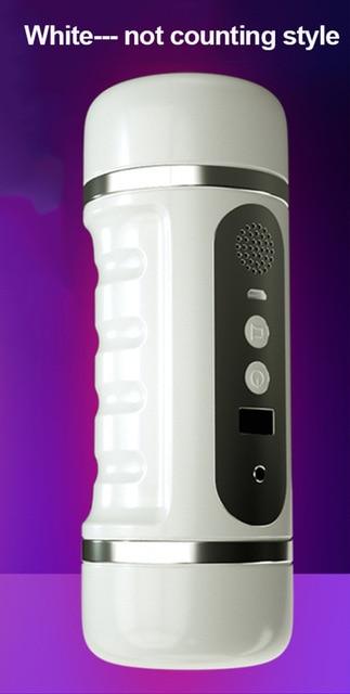 MQFORU Deep Throat Oral Sex Machine Vibrator Men Double Channel Male Masturbation Cup Artificial Vagina Real Pussy Anal Sex Toys