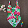 2019 New Sexy Women One Piece Swimsuit 3D Print cartoon Strap Backless Swimsuit Bathing Suit Summer Beachwear Monokini Swimsuit