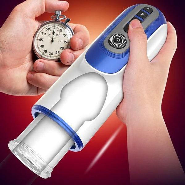 Automatic Sucking Masturbator for Men Masturbation Cup Vagina Oral Pocket Pussy Heat Aircraft Cup Male Vibrator Sex Toys For Men