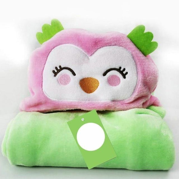 Cute Animal Baby Bathrobe Comfortable Babies Blanket Kids Hooded Bathrobe Toddler Baby Bath Towel Kids Bath Robe Washcloth