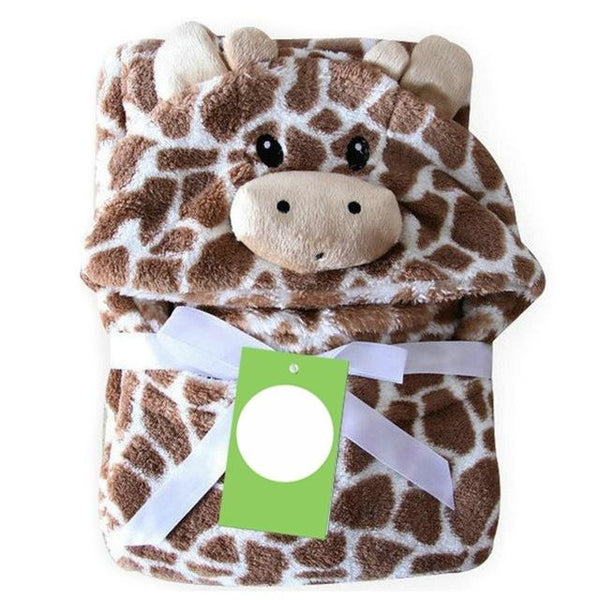 Cute Animal Baby Bathrobe Comfortable Babies Blanket Kids Hooded Bathrobe Toddler Baby Bath Towel Kids Bath Robe Washcloth