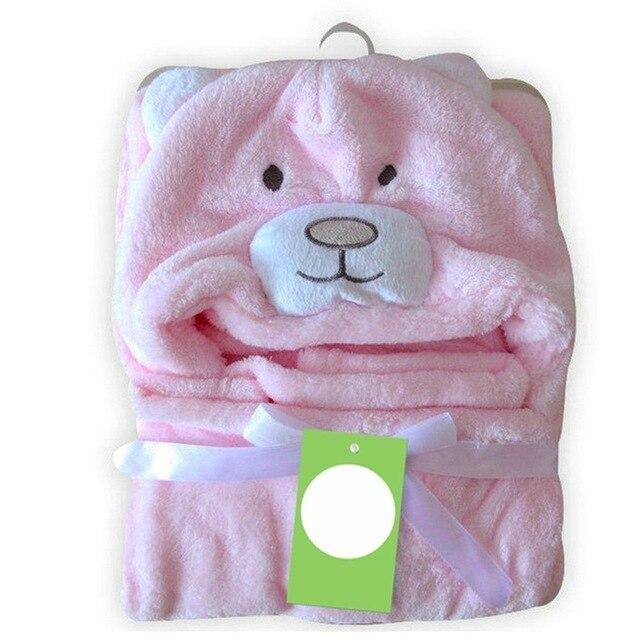 Cute Animal Baby Bathrobe Comfortable Babies Blanket Kids Hooded Bathrobe Toddler Baby Bath Towel Kids Bath Robe Washcloth
