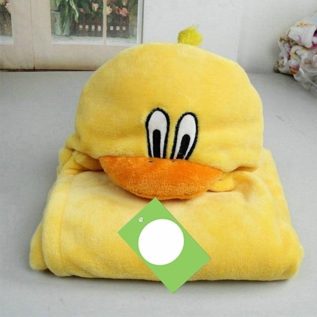 Cute Animal Baby Bathrobe Comfortable Babies Blanket Kids Hooded Bathrobe Toddler Baby Bath Towel Kids Bath Robe Washcloth