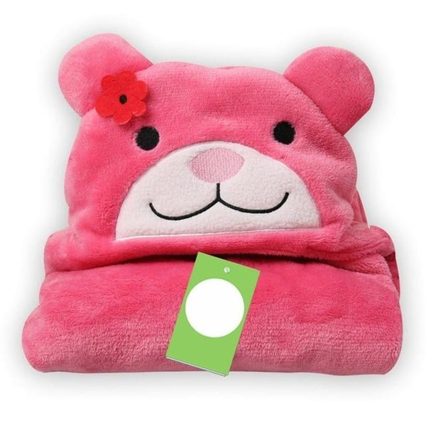 Cute Animal Baby Bathrobe Comfortable Babies Blanket Kids Hooded Bathrobe Toddler Baby Bath Towel Kids Bath Robe Washcloth