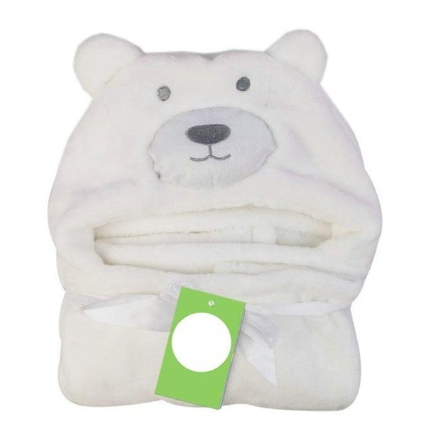 Cute Animal Baby Bathrobe Comfortable Babies Blanket Kids Hooded Bathrobe Toddler Baby Bath Towel Kids Bath Robe Washcloth