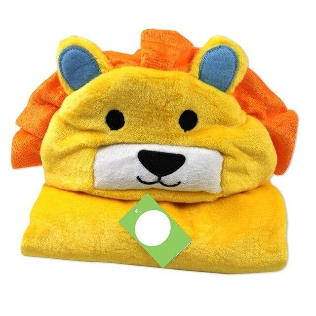 Cute Animal Baby Bathrobe Comfortable Babies Blanket Kids Hooded Bathrobe Toddler Baby Bath Towel Kids Bath Robe Washcloth