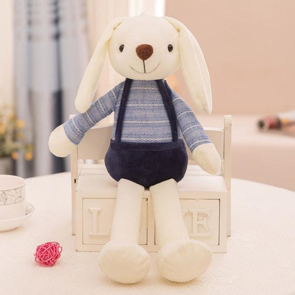 40cm Cute Bunny Plush Rabbit Toy Soft Cloth Stuffed Rabbit Easter Gift Decor Baby Appease Toys For Children Kids Newyear Gift