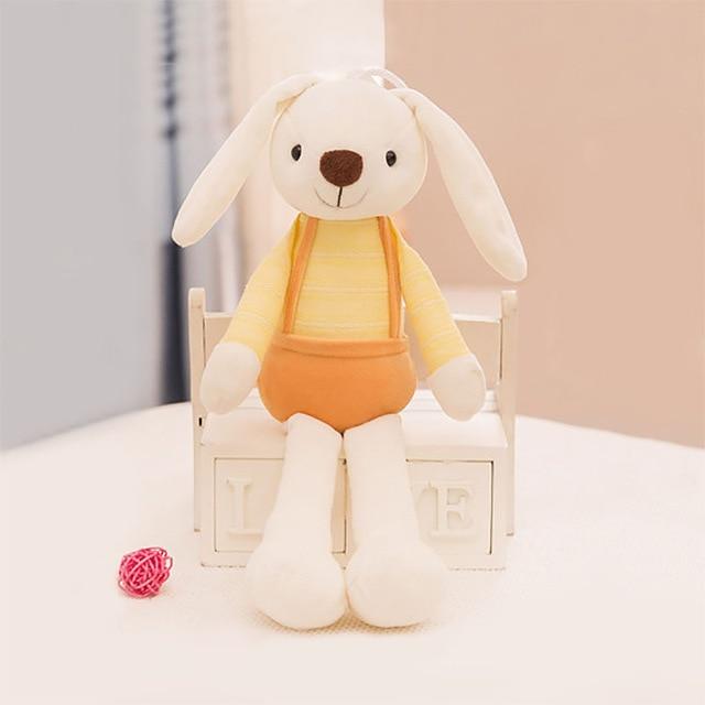 40cm Cute Bunny Plush Rabbit Toy Soft Cloth Stuffed Rabbit Easter Gift Decor Baby Appease Toys For Children Kids Newyear Gift