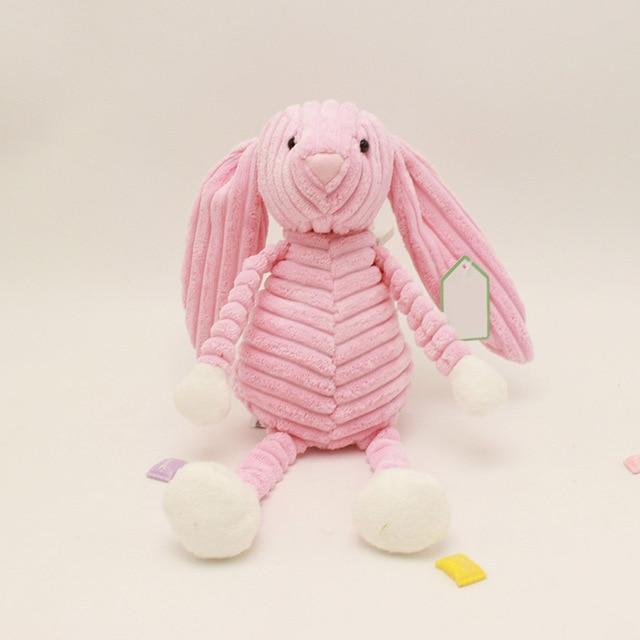 40cm Cute Bunny Plush Rabbit Toy Soft Cloth Stuffed Rabbit Easter Gift Decor Baby Appease Toys For Children Kids Newyear Gift