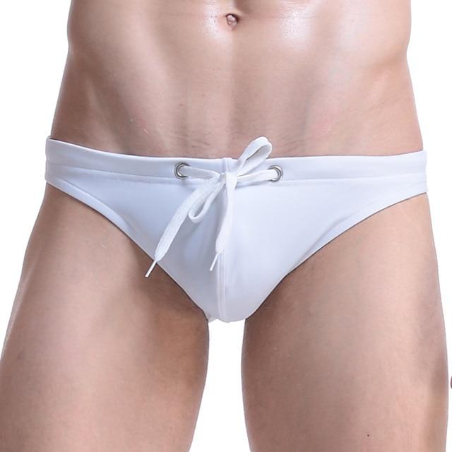Brand Men Swimwear Sexy Briefs Swimsuits Swimming Trunks Gay Pouch Beach Summer Surf Board Wear Men Swimming Brief bikini